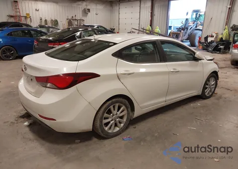2016 Hyundai Elantra Se from USA, damaged, VIN 5NPDH4AE0GH683987
